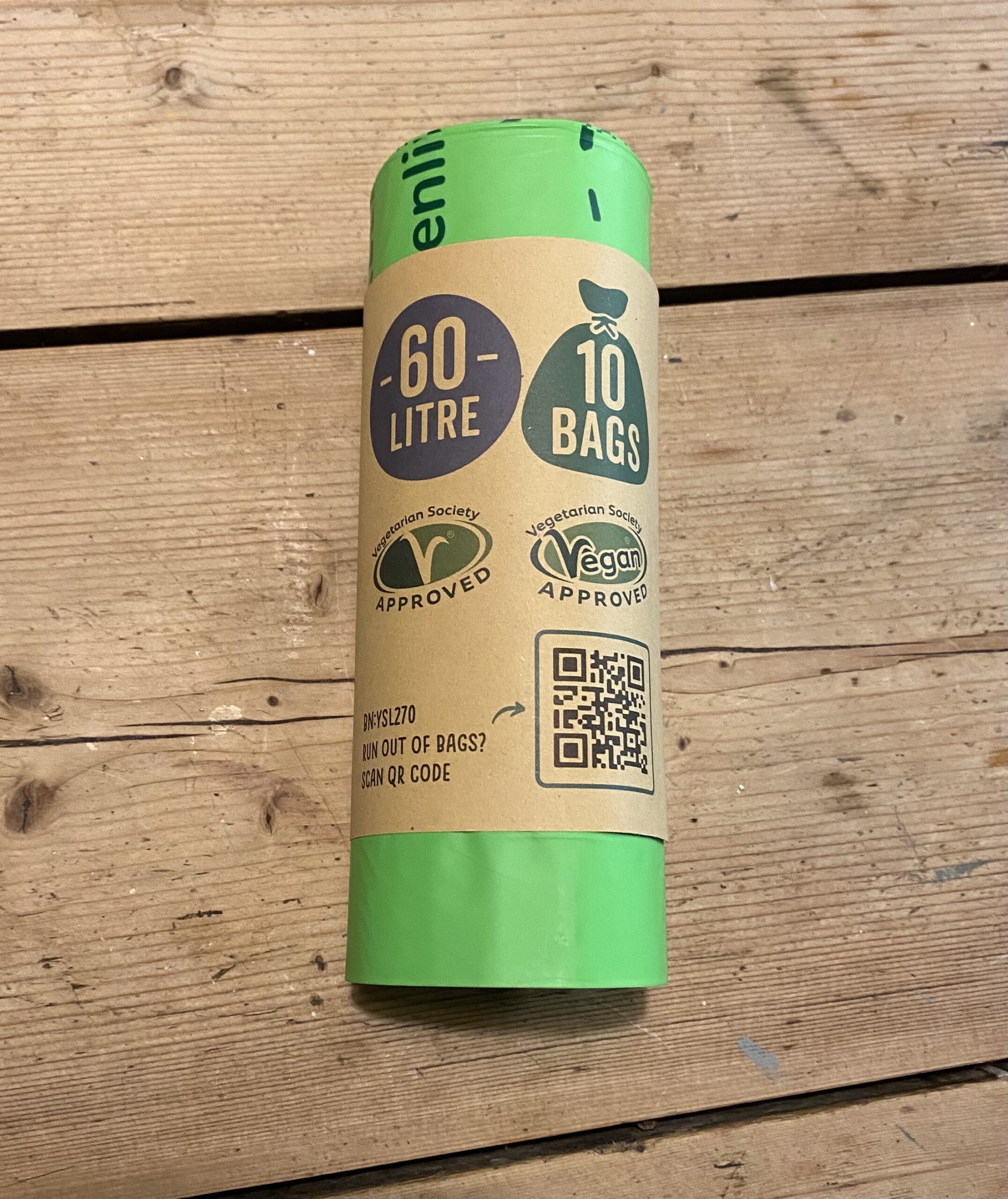 Compostable Bin Liners - 60 litre